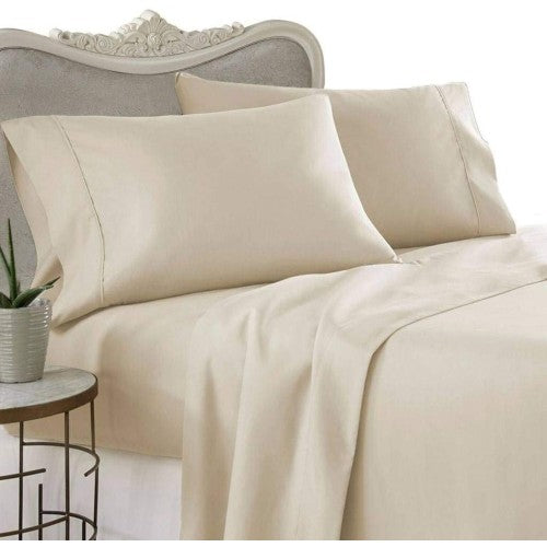 Comfy Sheets 100% Egyptian Cotton Sheets - 1000 Thread Count 4 Pc