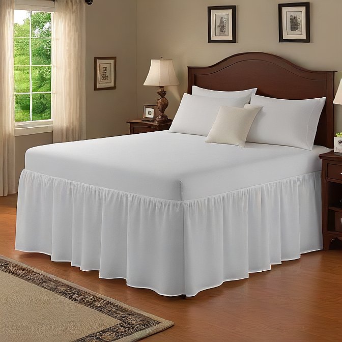 Wrap-Around Bed Skirts