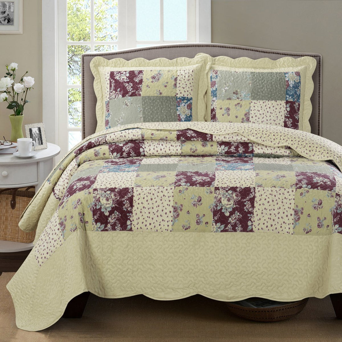 tania westlife fashions antique mini bedspread set