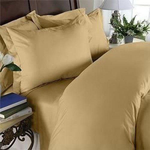 Gold Sheet Set 1000 Thread Count 100% Egyptian Cotton