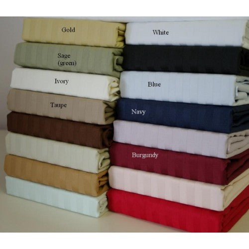 Dark Grey Fitted Sheet 18 Inch Pocket - Egyptian Cotton - Soft & Durable