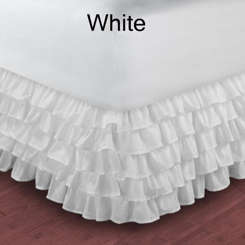 Buy Egyptian Cotton Ruffle Bed Skirt - Egyptian Home Linens